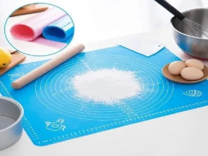 Premium Non-Stick Silicone Baking Mat – Reusable Pastry & Dough Rolling Mat with Measurements