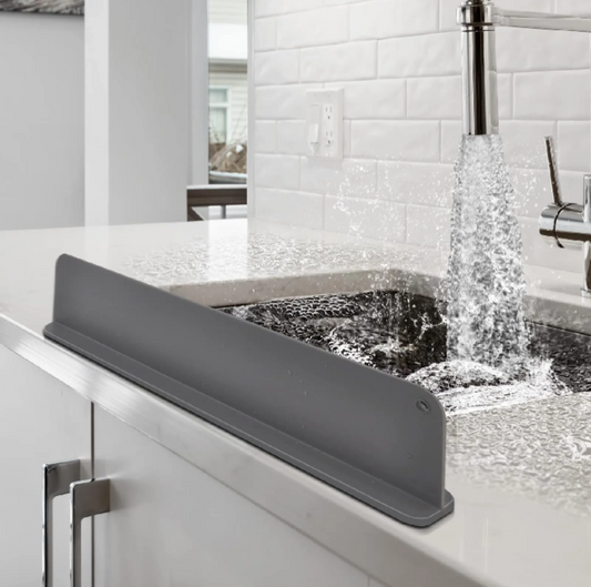 Reusable Silicone Sink Splash Guard – Keep Your Kitchen Dry & Clean